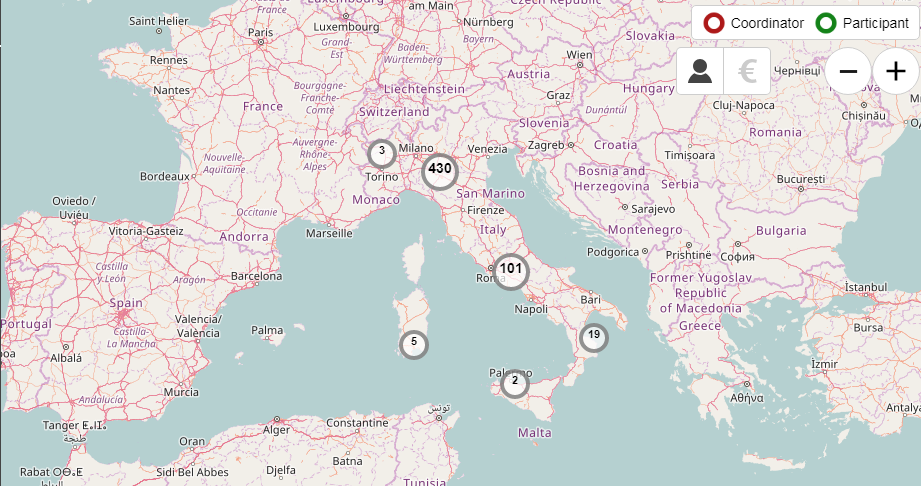 SME Instrument: la mappa di tutti i progetti finanziati